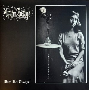 AUTUMN NOSTALGIE - Esse Est Percipi (LP) (grey/black)