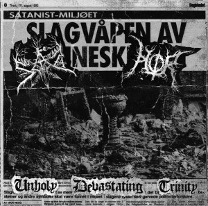 SAD / HOR - Unholy Devastating Trinity (LP)