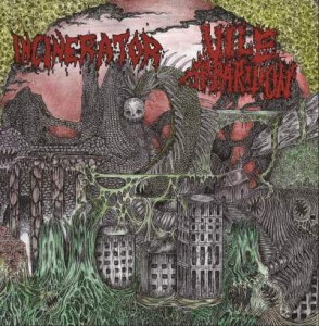 INCINERATOR / VILE APPARITION - Incinerator / Vile Apparition (CD)