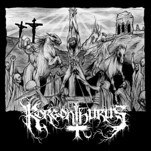 KORGONTHURUS - Korgonthurus/Ristillä Mädäntyen (LP)