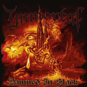 IMMORTAL - Damned in Black (CD) (alt.cover)